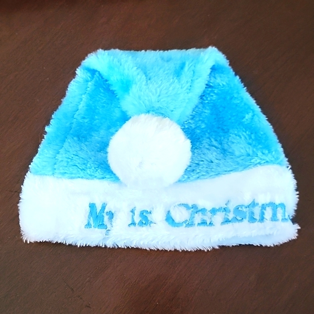 (J11) Boy My 1st Christmas hat